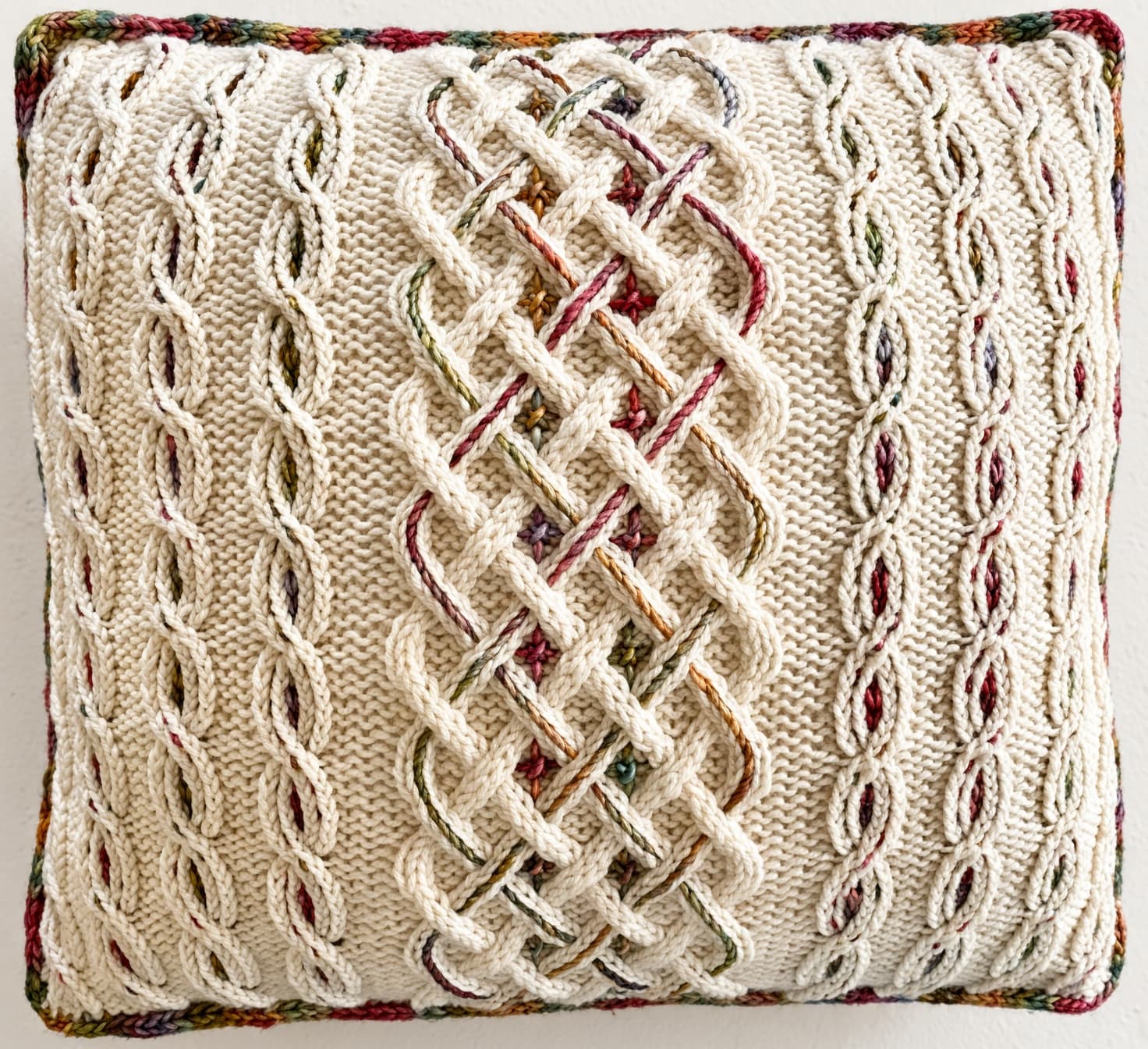 Cable Pillow Tutorial