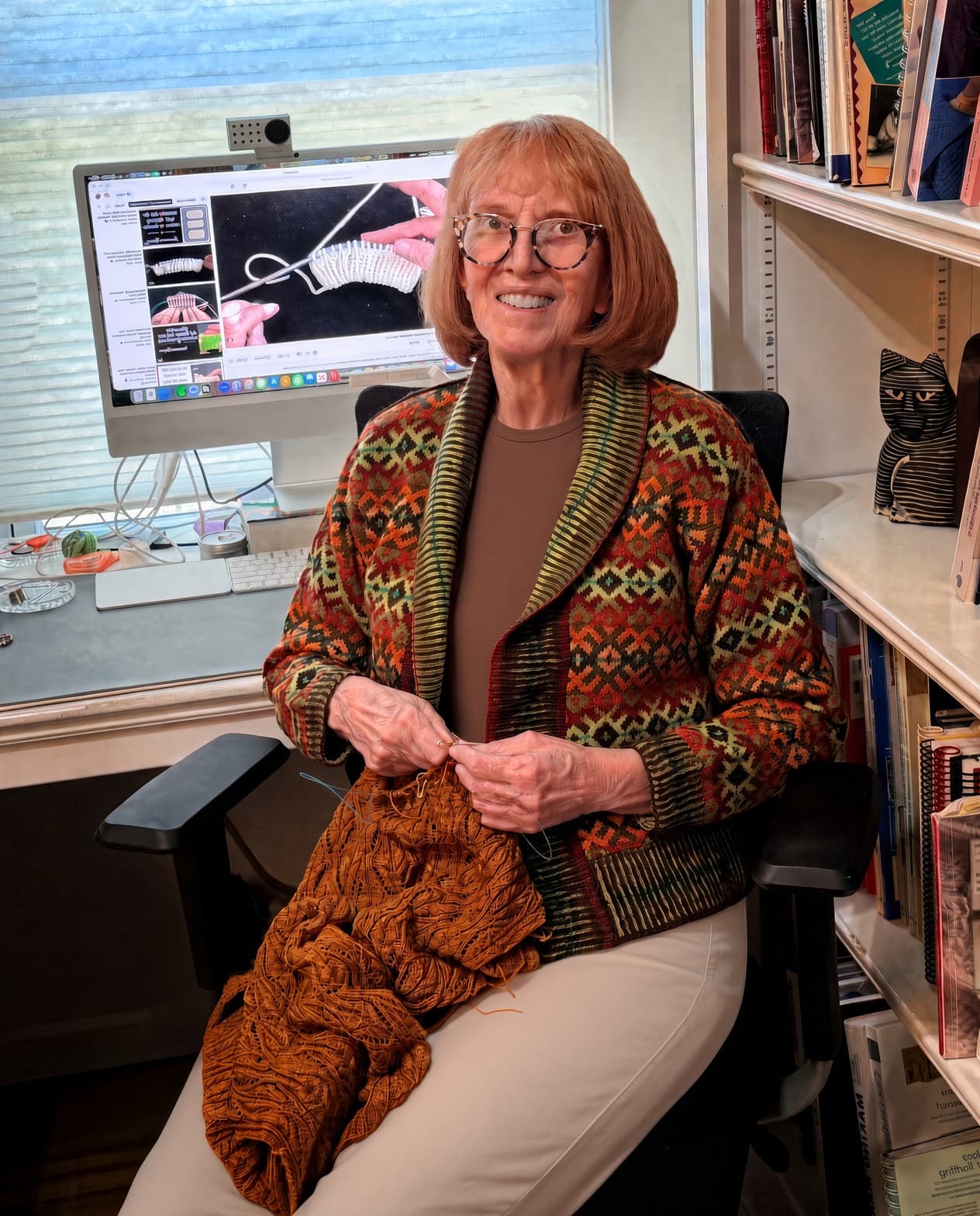Suzanne Bryan, Master Hand Knitter